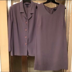 Pristine Condition Sleeveless Dress w/ Suit Jacket